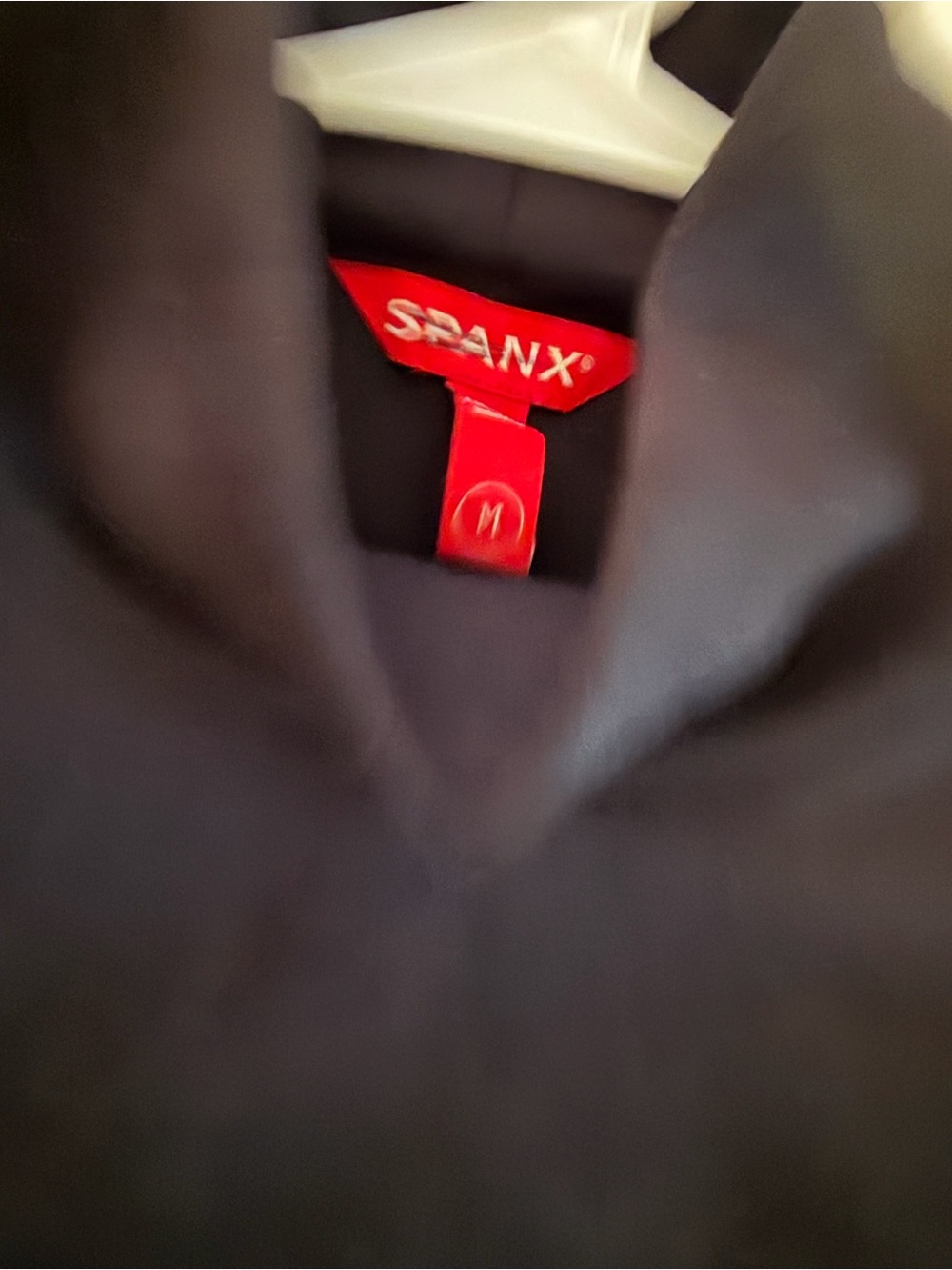 New SPANX Black mock neck Sweatshirt - Picture 4 of 5